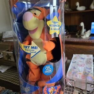 Vintage In Original Pkging, Never Opened Box Turbo Tail Tigger